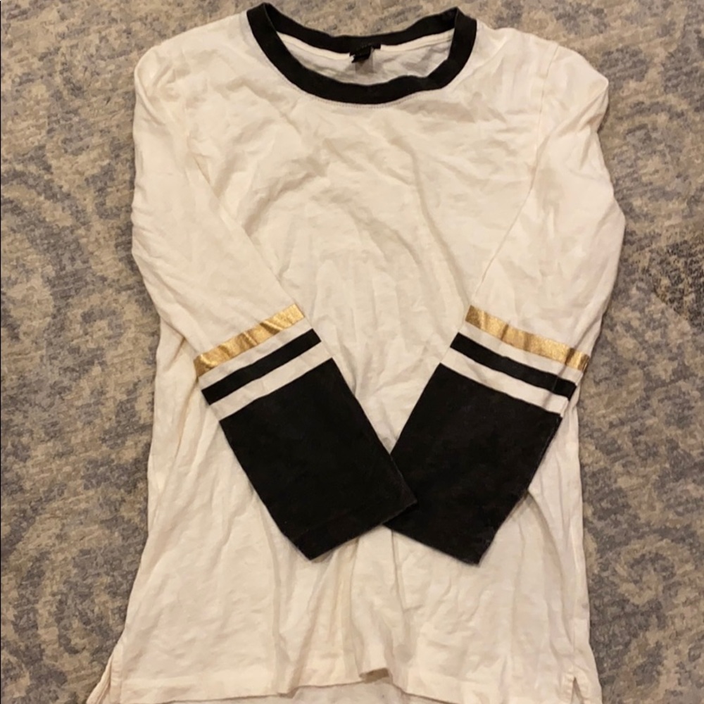 J. CREW 3/4 SLEEVE TOP